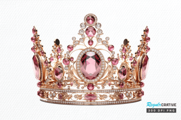 Download Queens Pink Diamond Sublimation Clipart - Diamond Collection