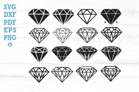Download Diamond SVG,Diamond Cut File - Diamond Collection