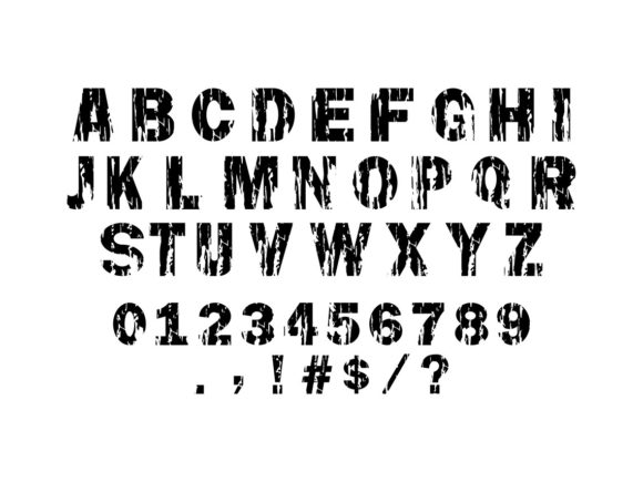 Download Grunge Alphabet - Distressed Font - Grunge alphabet Collection