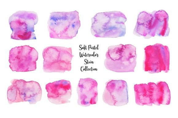 Download Abstract Soft Watercolor Stain - Soft watercolor Collection