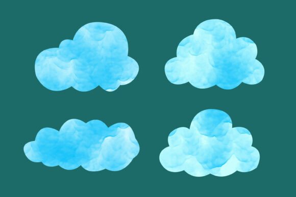 Download Soft Watercolor Cloud Clipart - Soft watercolor Collection