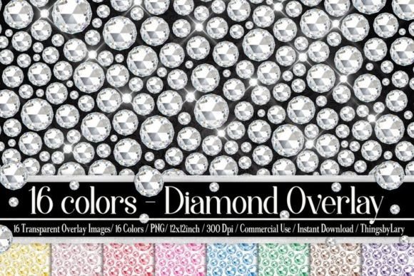 Download Seamless Real Diamond Overlay PNG - Diamond Collection